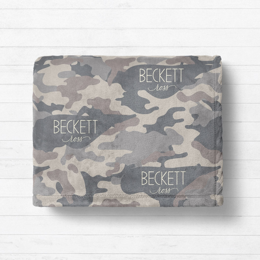 Deer Camo Baby Minky Blanket - Twinklette™