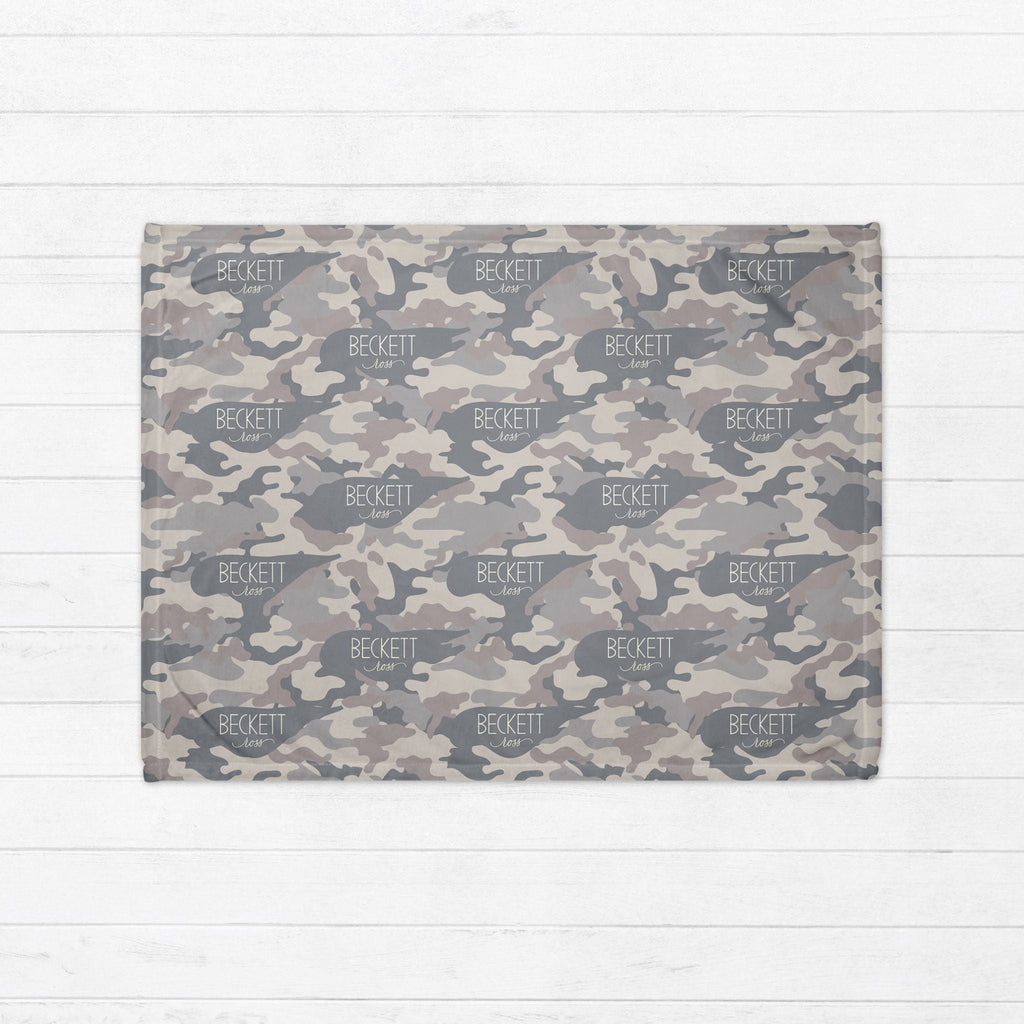 Deer Camo Baby Minky Blanket - Twinklette™