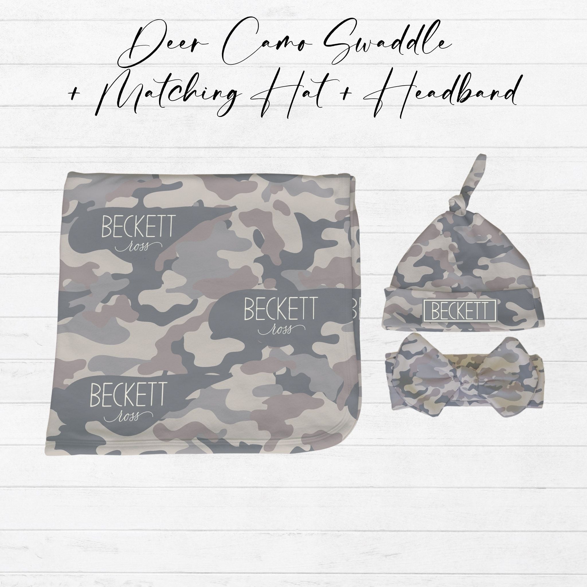 Deer Camo Baby Swaddle - Twinklette™