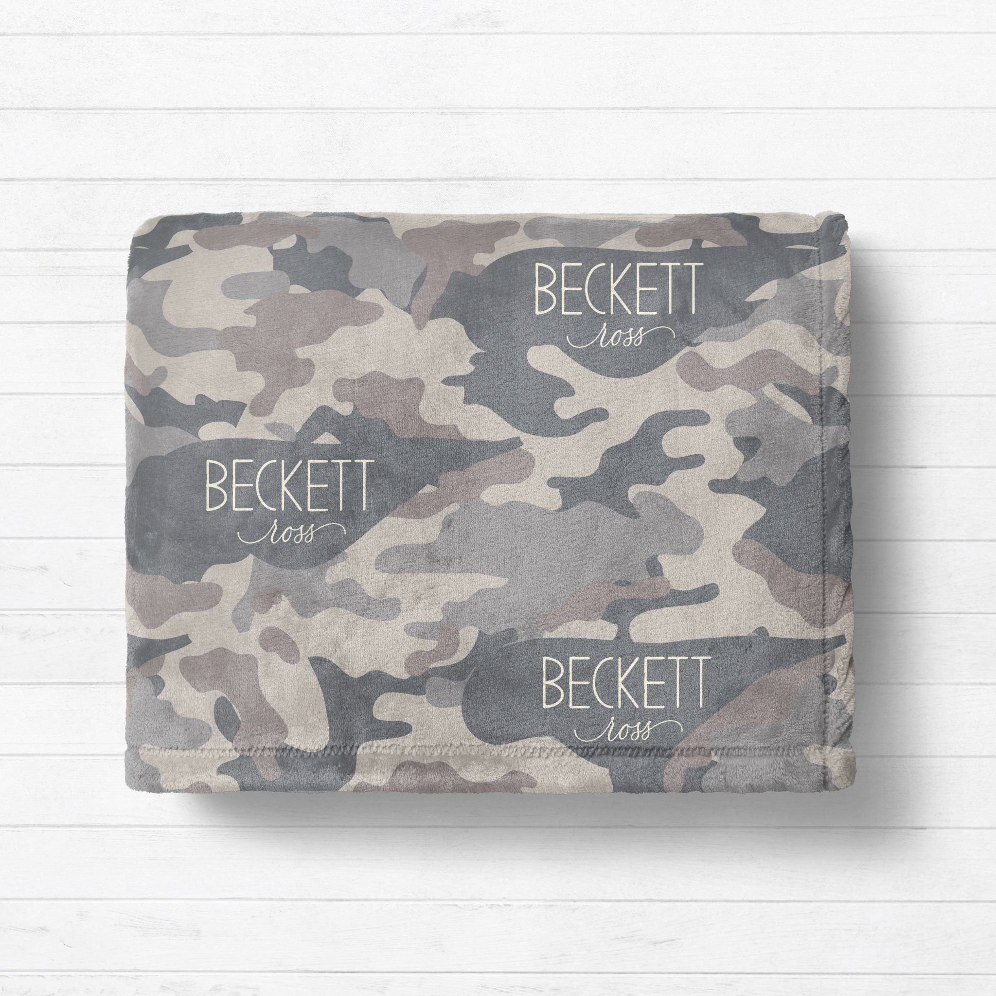 Deer Camo Kids Blanket