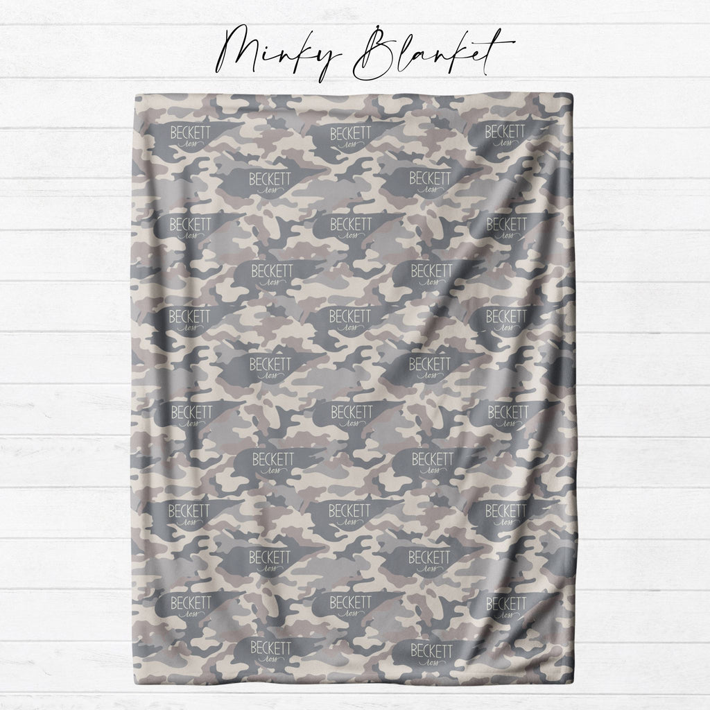 Deer Camo Kids Blanket