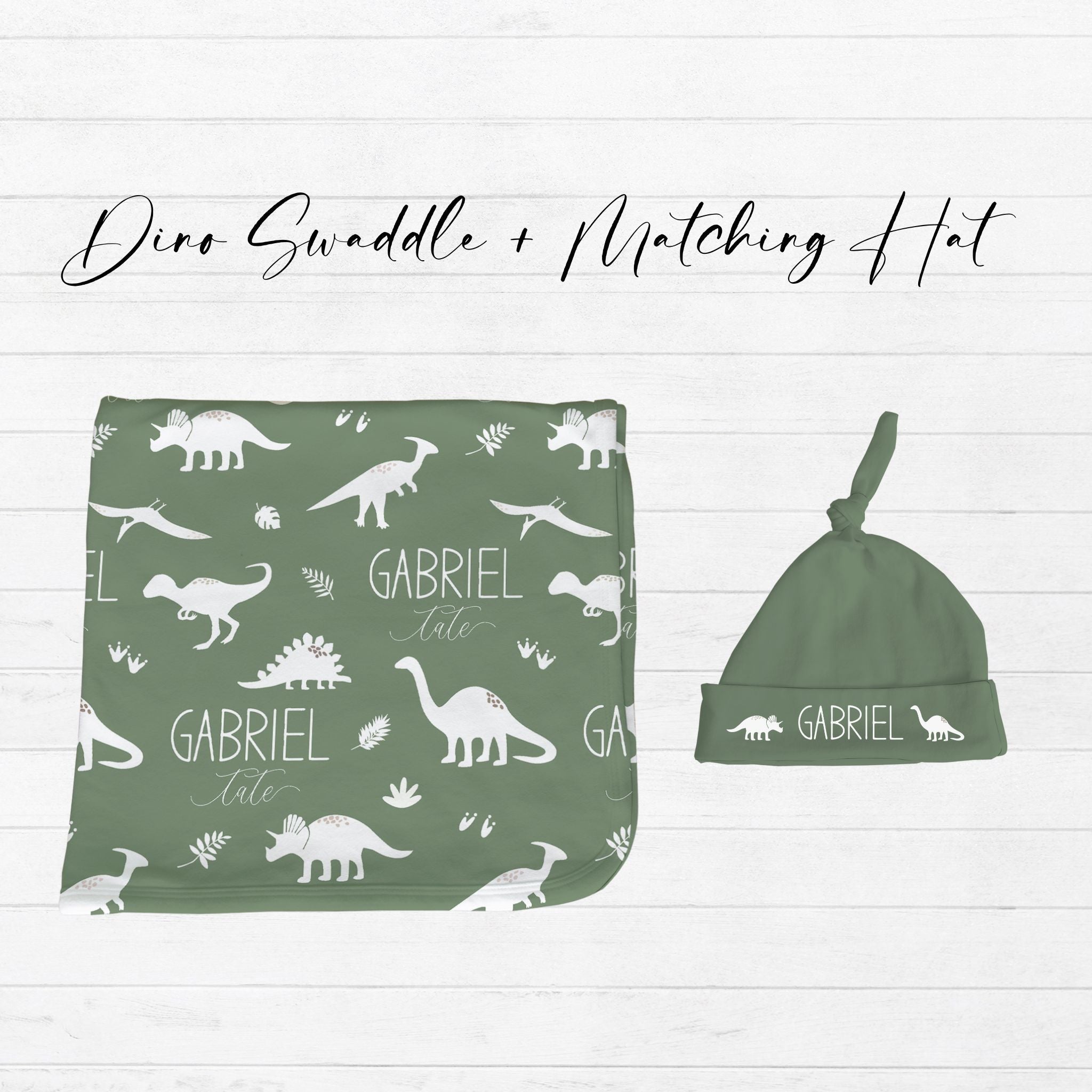 Dino Baby Knotted Hat - Twinklette™