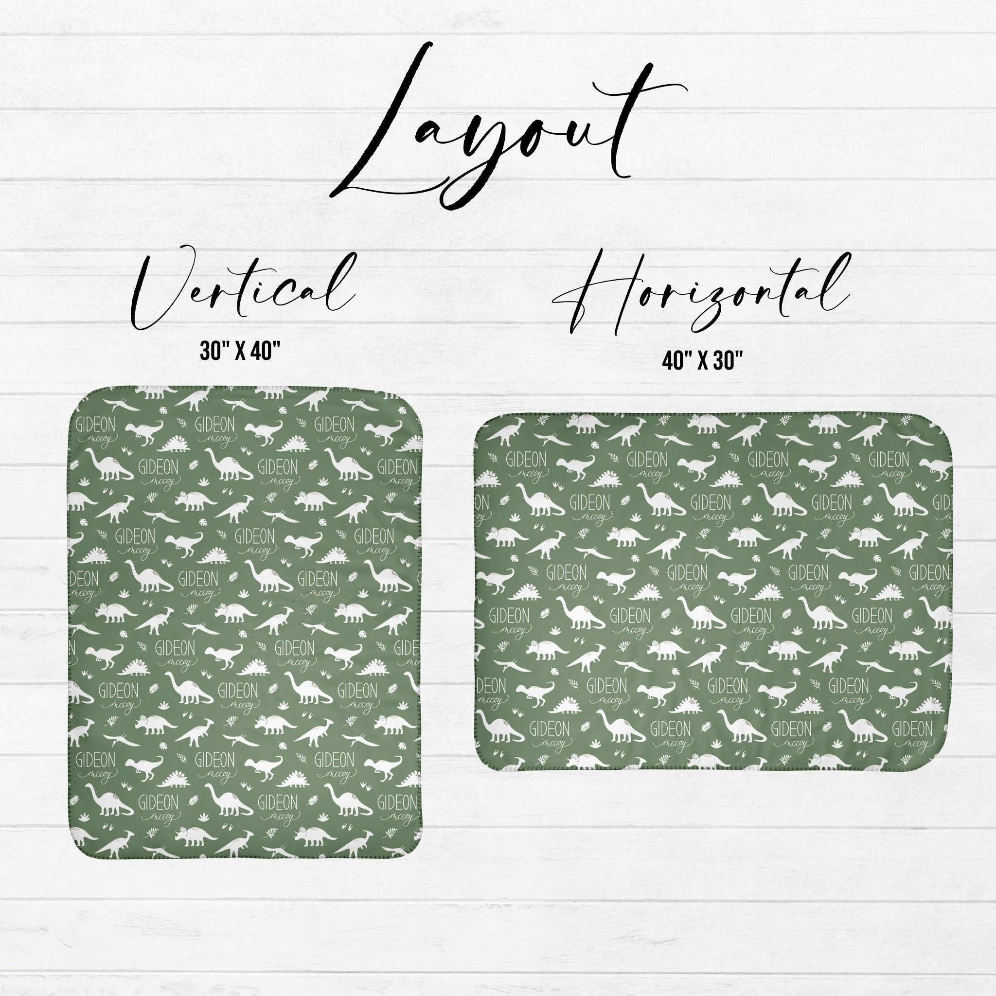 Dinosaur Baby Sherpa Blanket - Twinklette™