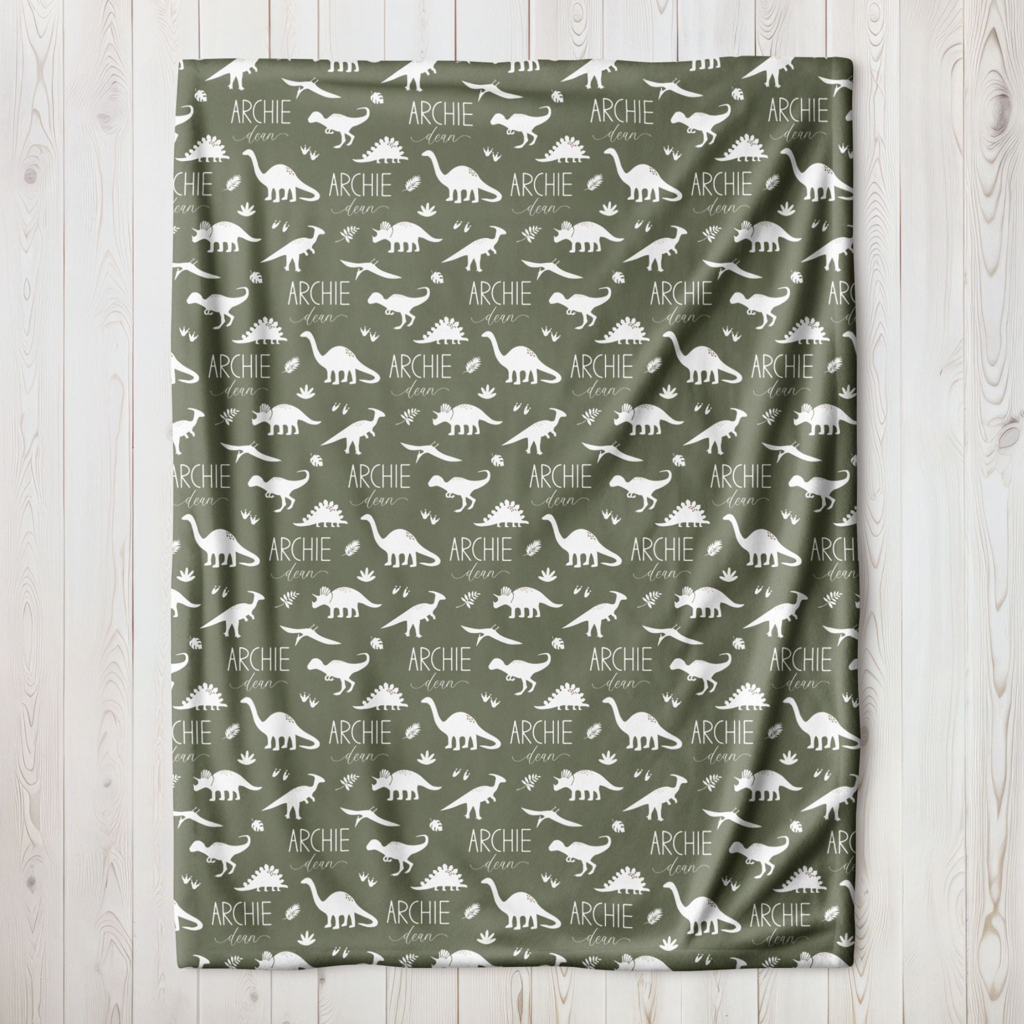 Dinosaur Minky Blanket - Twinklette™