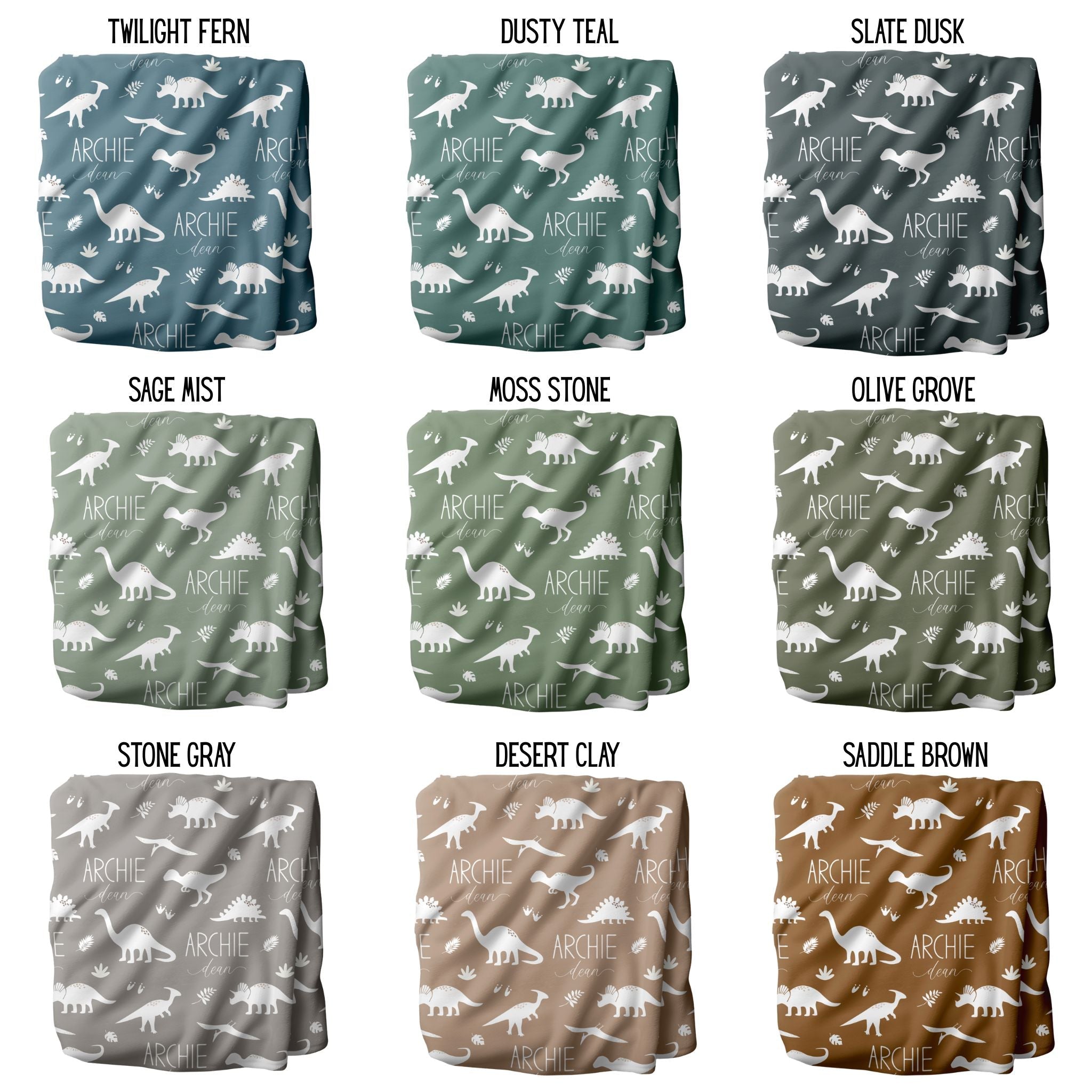 Dinosaur Sherpa Blanket - Twinklette™