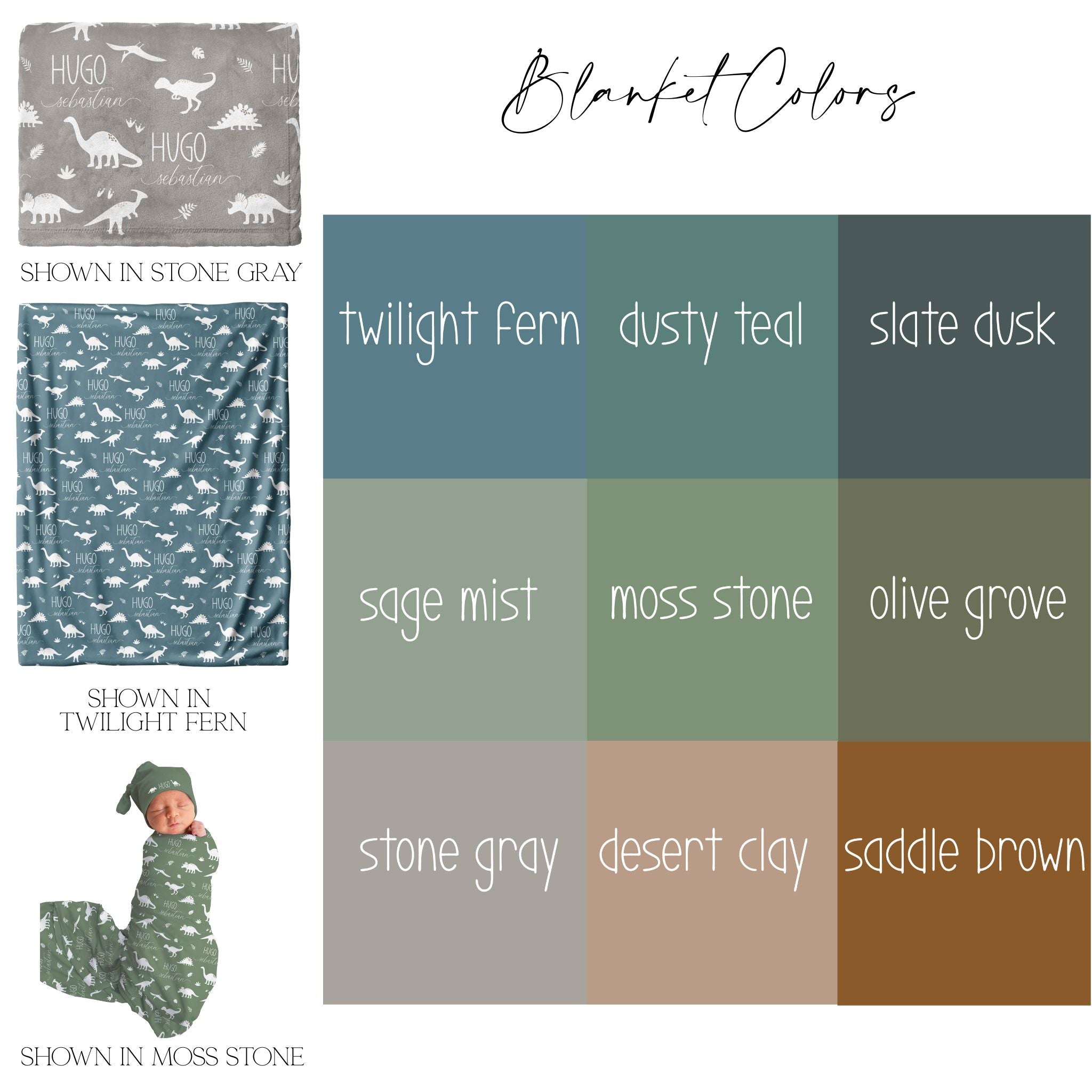 Dinosaur Swaddle Set - Twinklette™