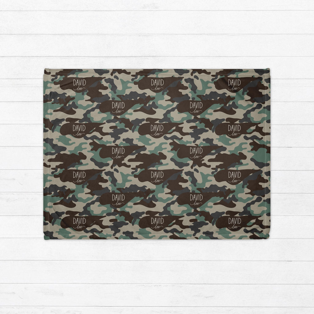 Duck Camo Baby Minky Blanket - Twinklette™