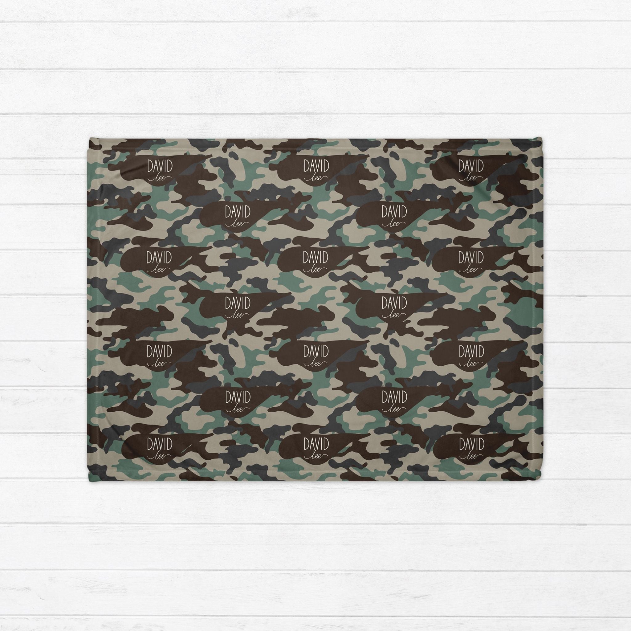 Duck Camo Baby Minky Blanket - Twinklette™