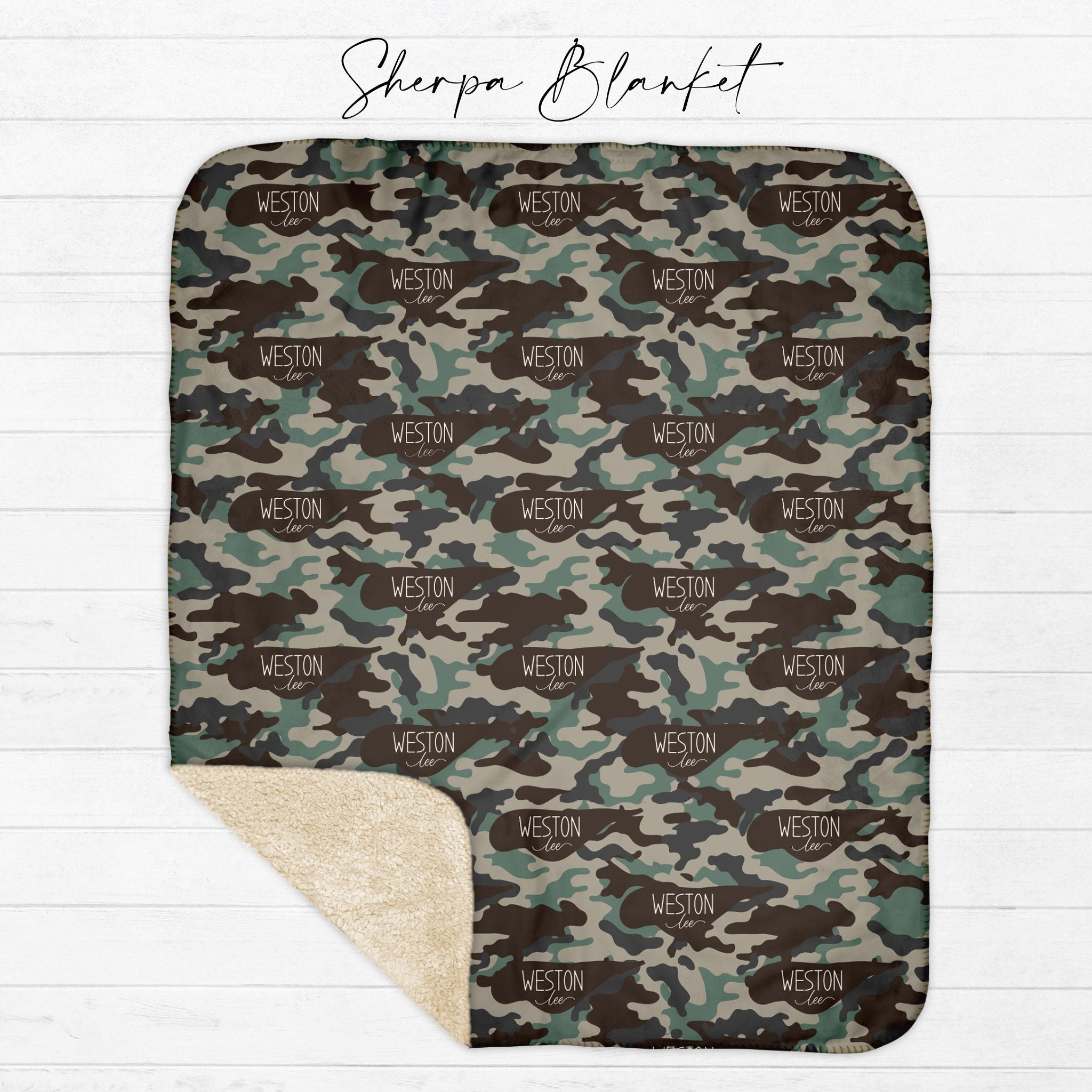 Duck Camo Kids Blanket - Twinklette™