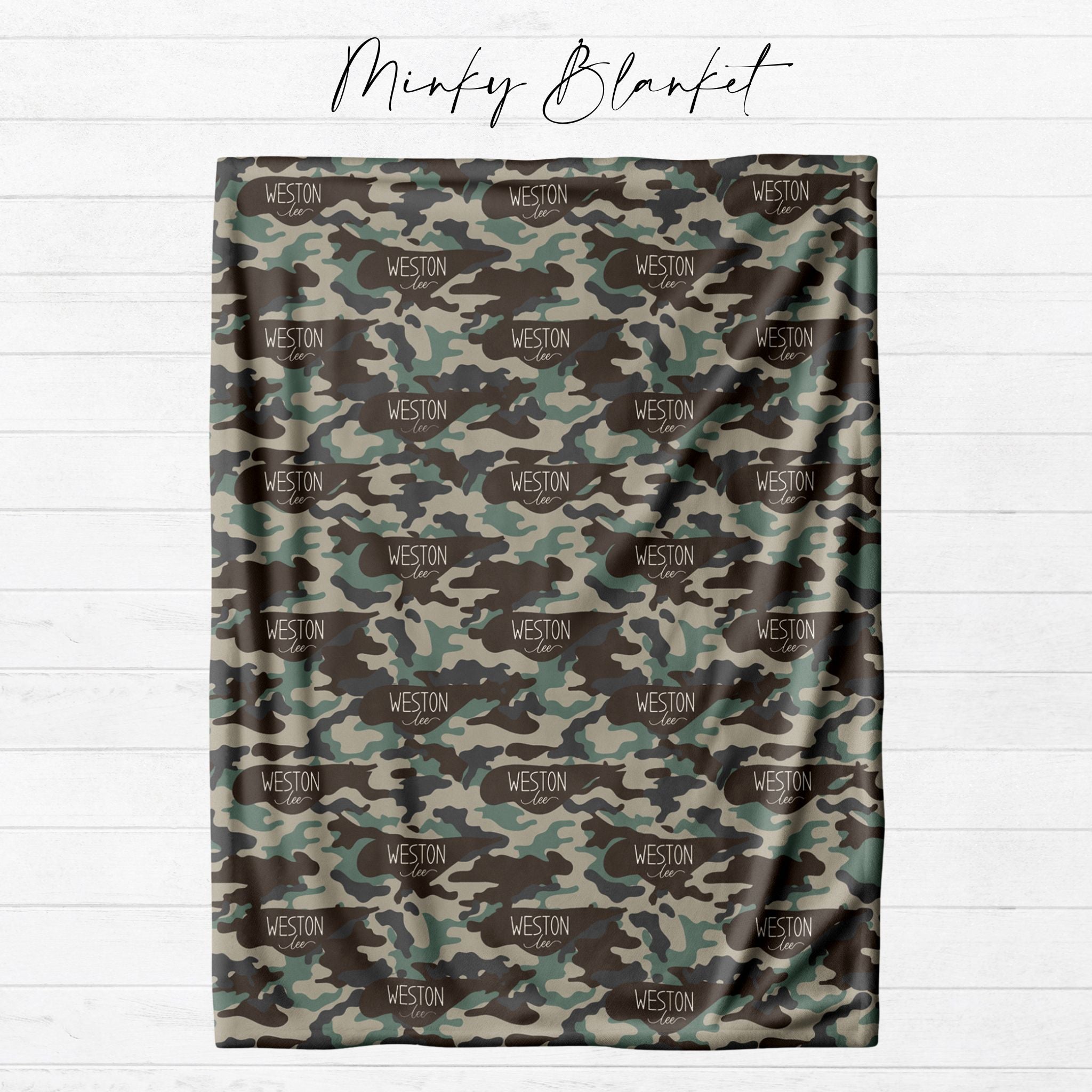 Duck Camo Kids Blanket