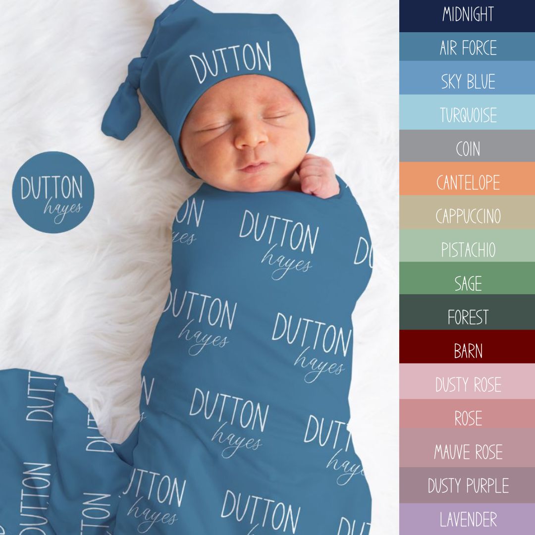 Dutton Hayes Name Blanket - Twinklette™