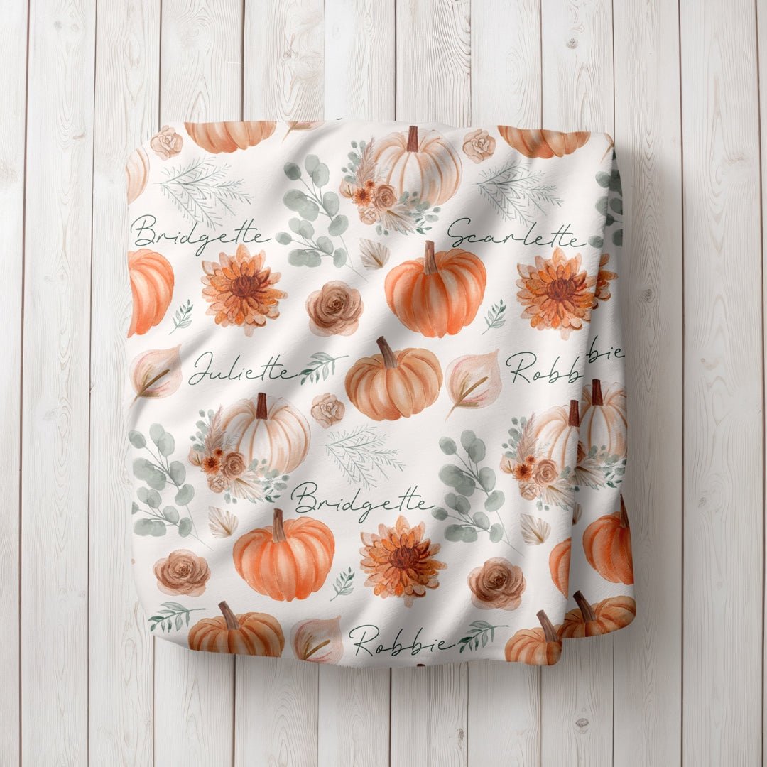 Fall Pumpkins Blanket - Twinklette™