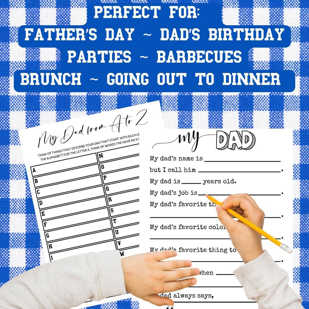 Father's Day Game Pack DIGITAL DOWNLOAD - Twinklette™