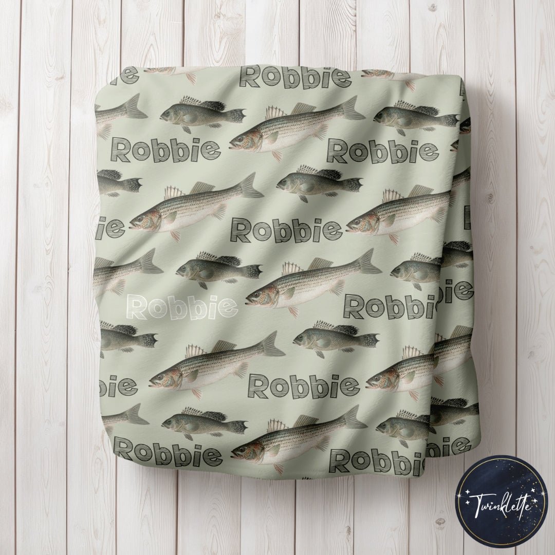 Fish Name Blanket - Twinklette™