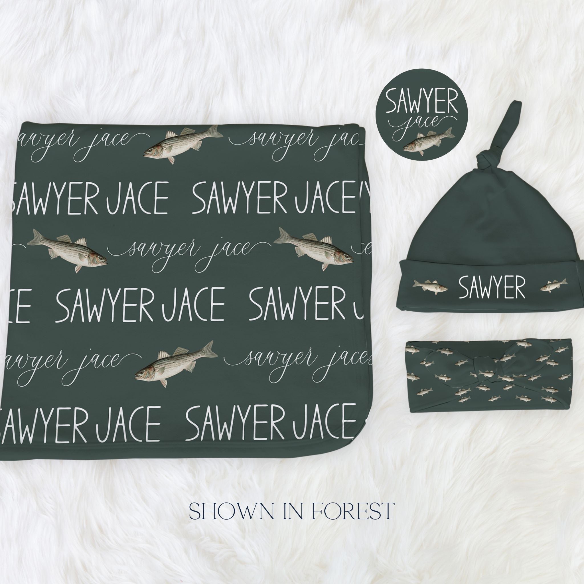 Fish Swaddle Set - Twinklette™