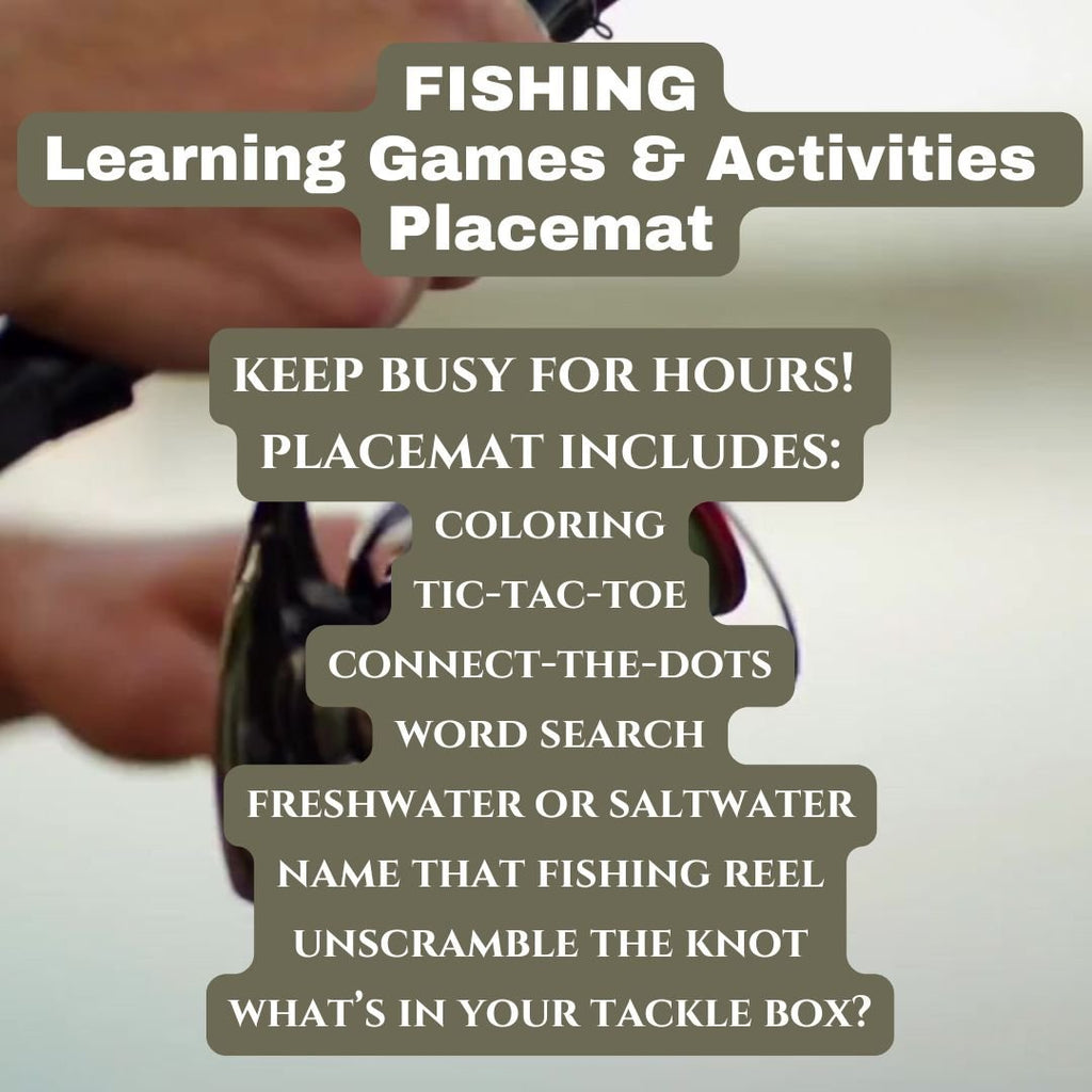 Fishing Placemat - Twinklette™