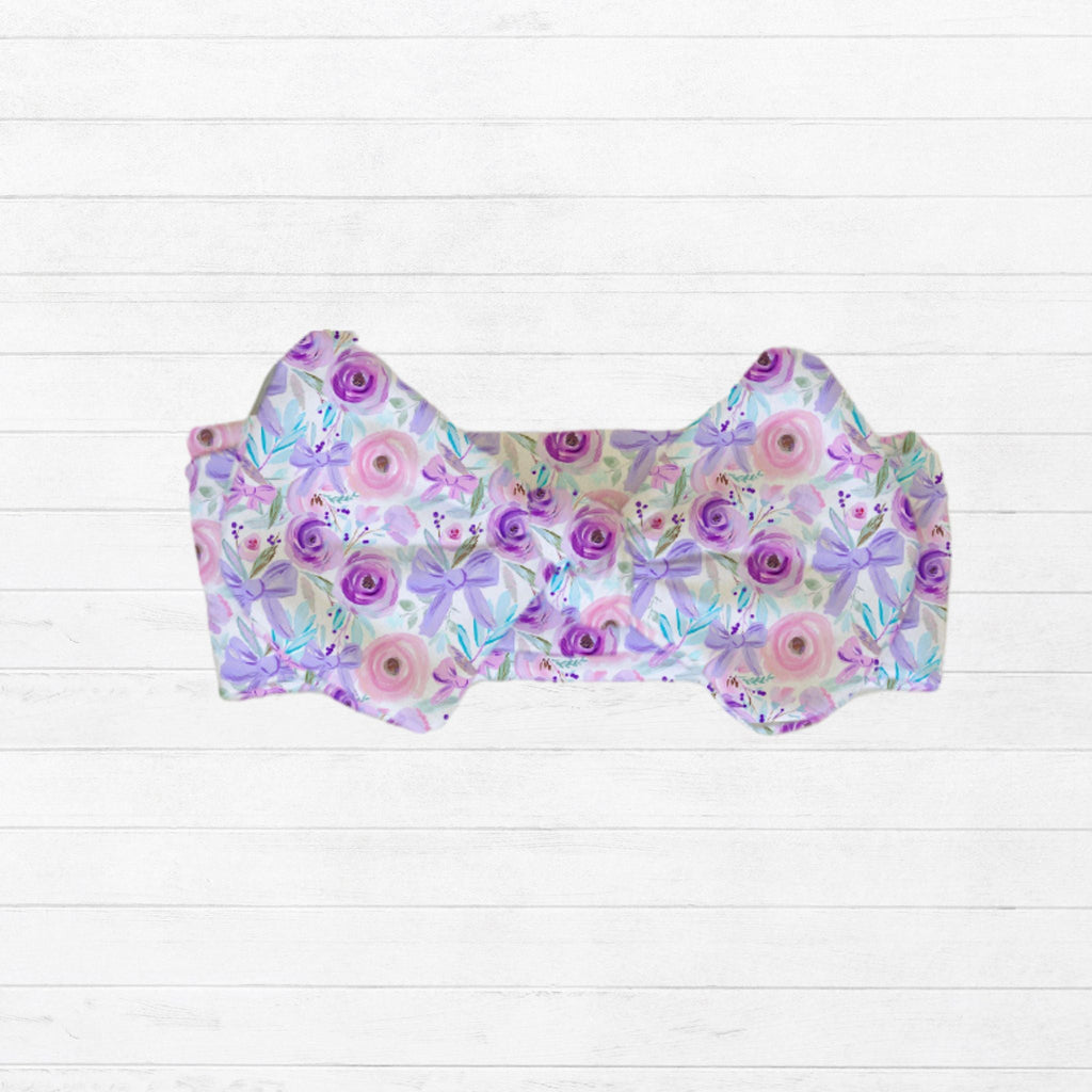 Floral Bow Baby Bow Headband - Twinklette™