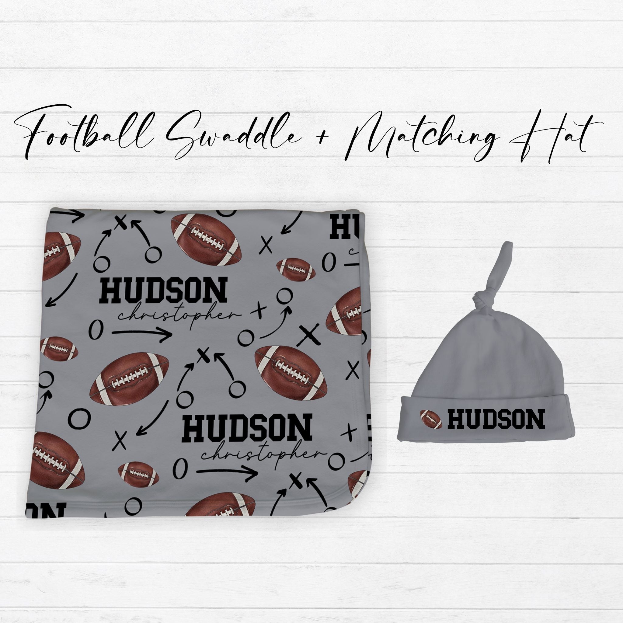 Football Baby Knotted Hat - Twinklette™