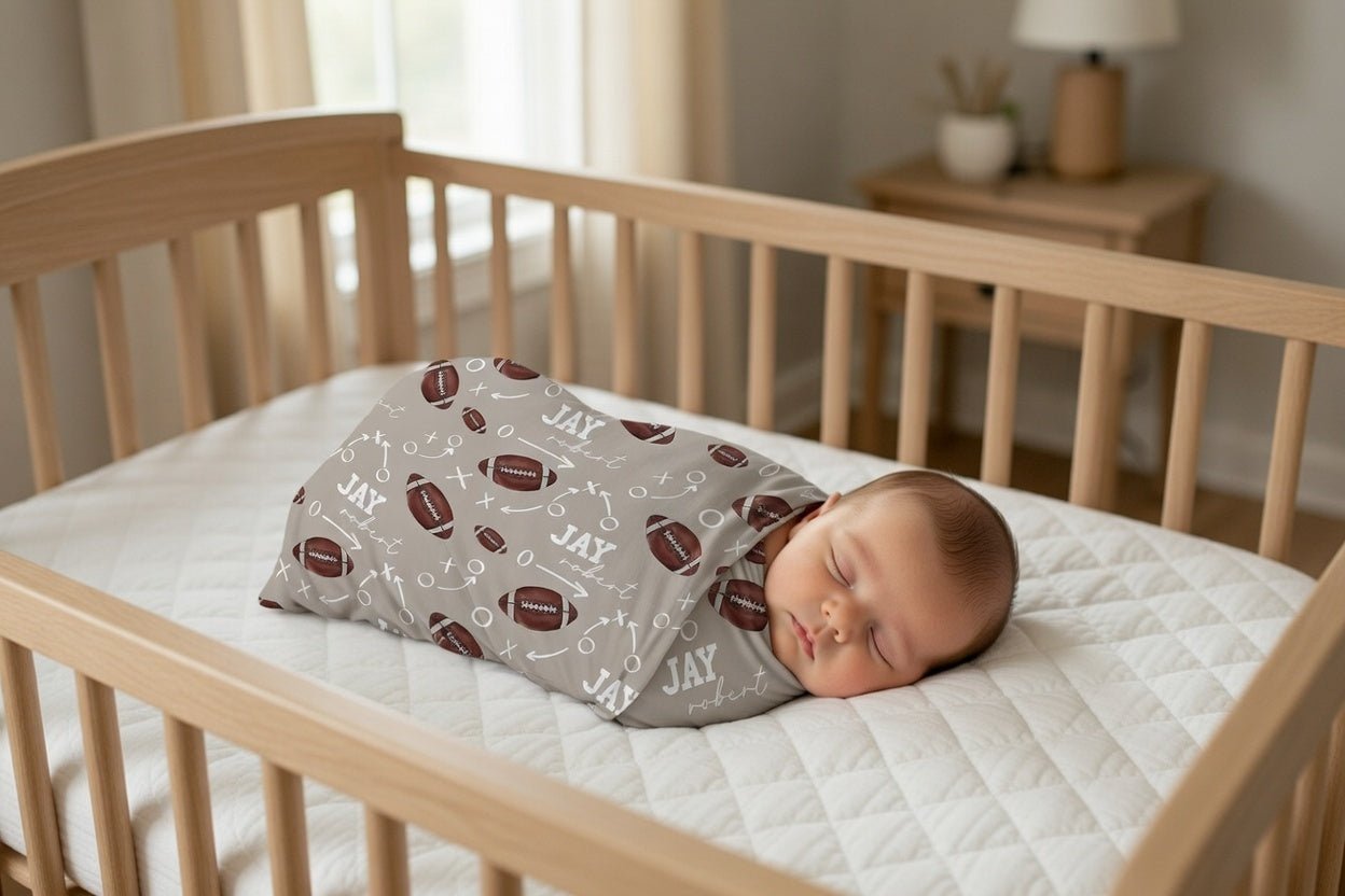Football Baby Swaddle - Twinklette™
