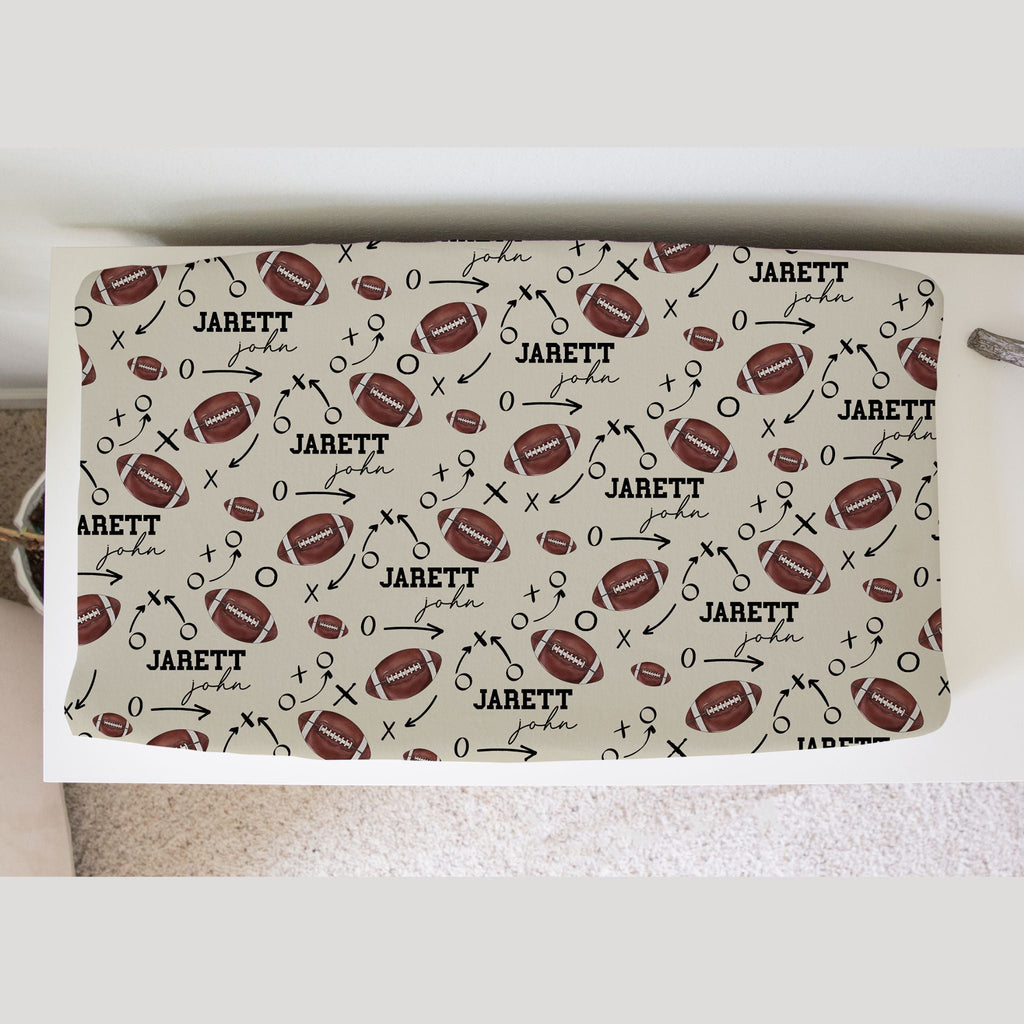 Football Changing Pad Cover - Twinklette™