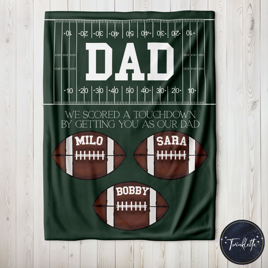 Football Dad Blanket - Twinklette™