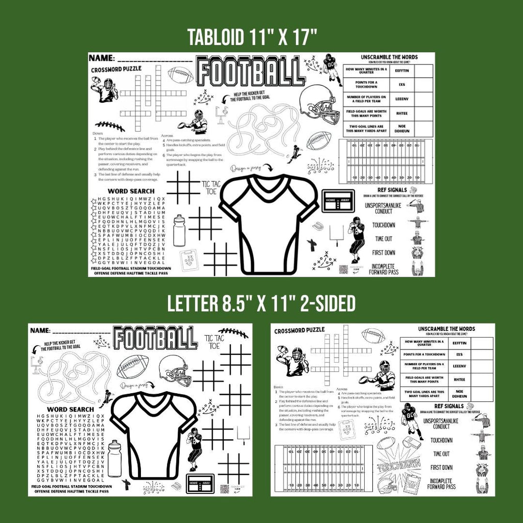 Football Placemat - Twinklette™