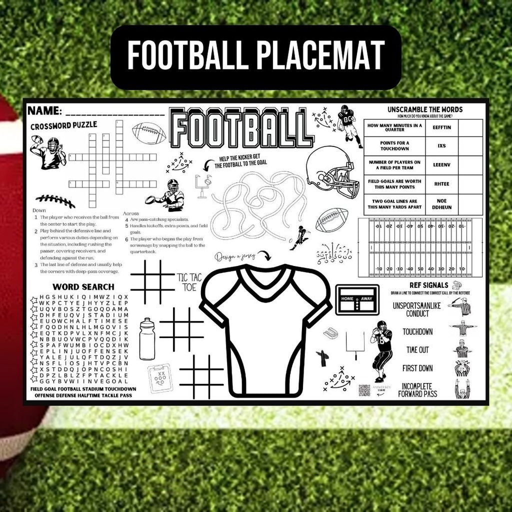Football Placemat - Twinklette™