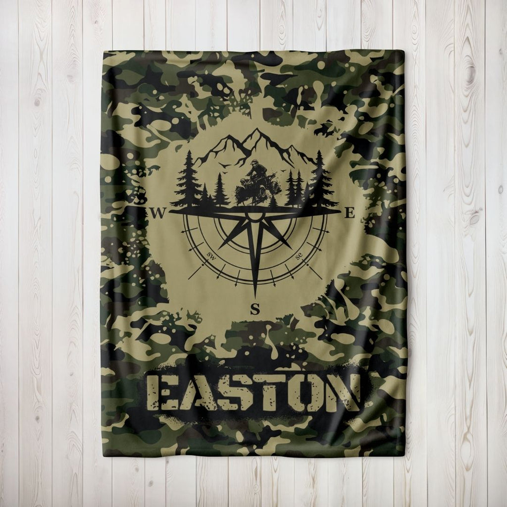 Four Wheeler Camo Blanket - Twinklette™