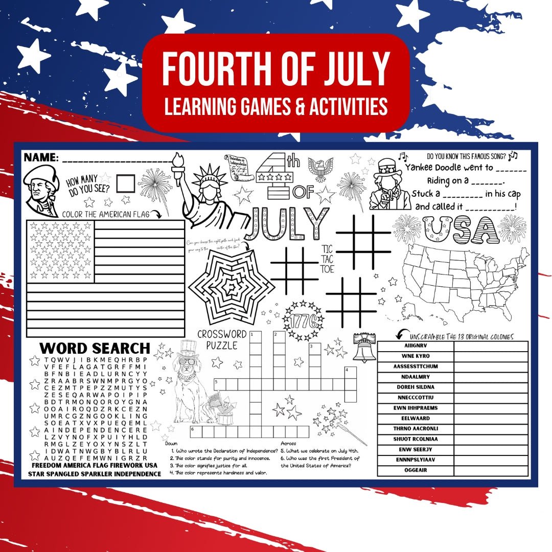 Fourth of July Placemat - Twinklette™