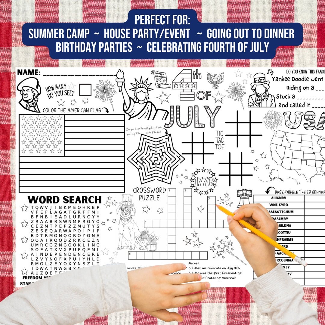 Fourth of July Placemat - Twinklette™