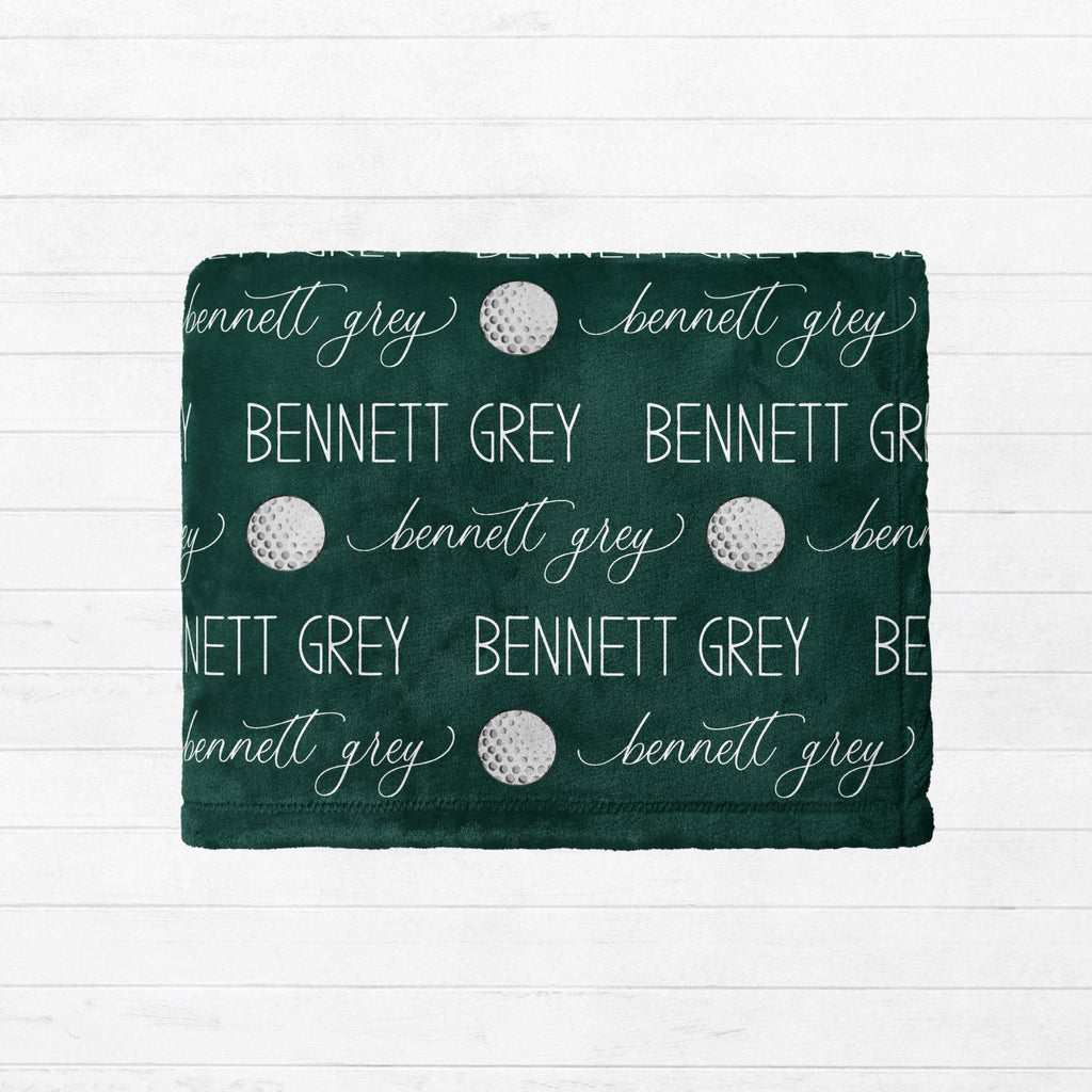 Golf Baby Minky Blanket - Twinklette™