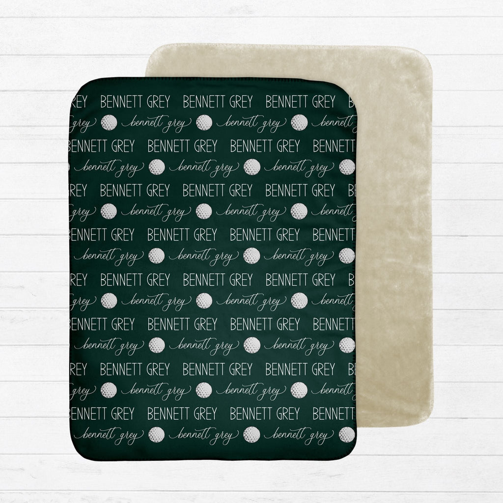 Golf Baby Sherpa Blanket - Twinklette™