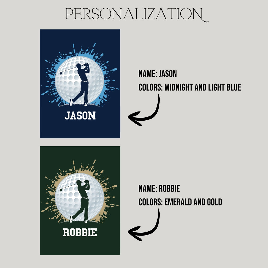 Golf Boy Blanket - Twinklette™