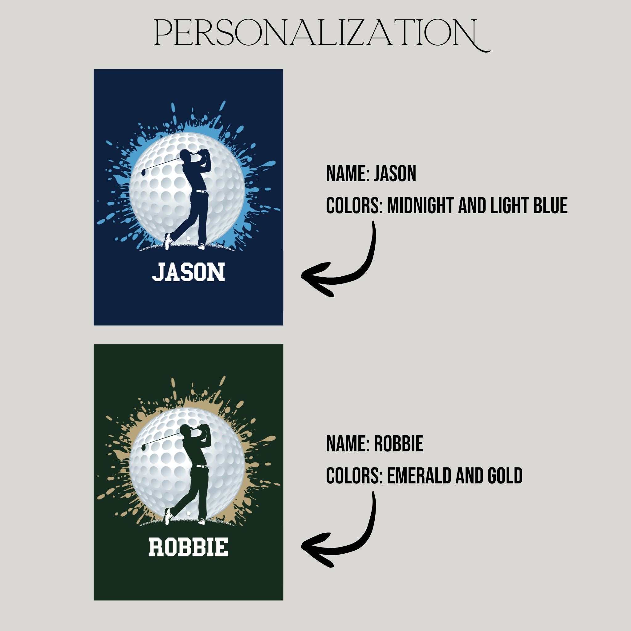 Golf Boy Blanket - Twinklette™