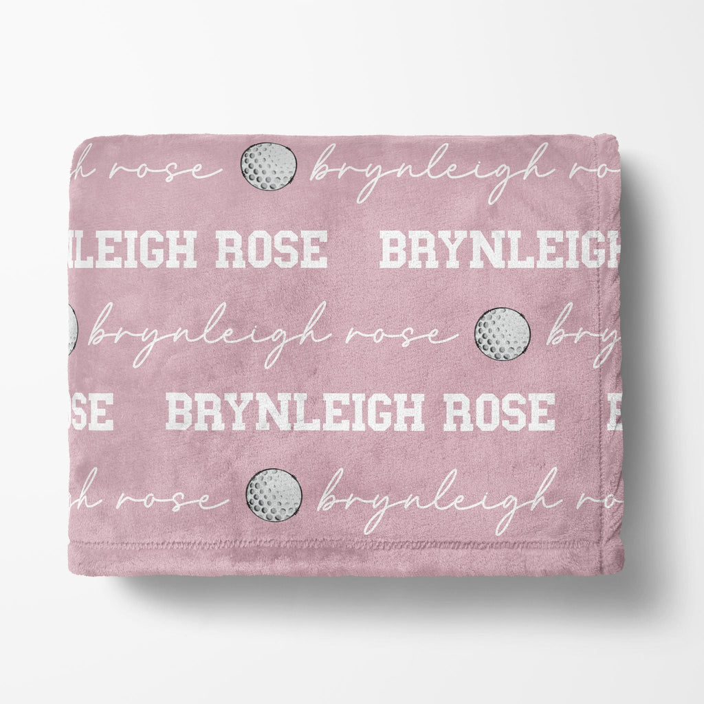 Golf Name Blanket - Twinklette™