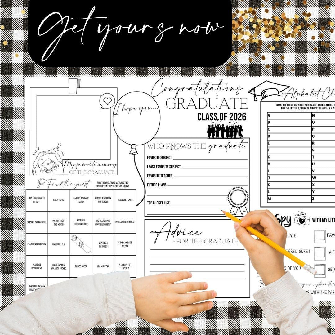 Graduation 2026 Placemat - Twinklette™