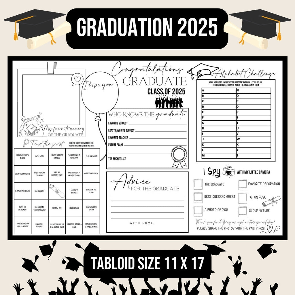 Graduation Placemat - Twinklette™