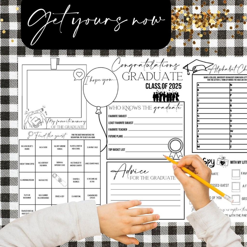 Graduation Placemat - Twinklette™