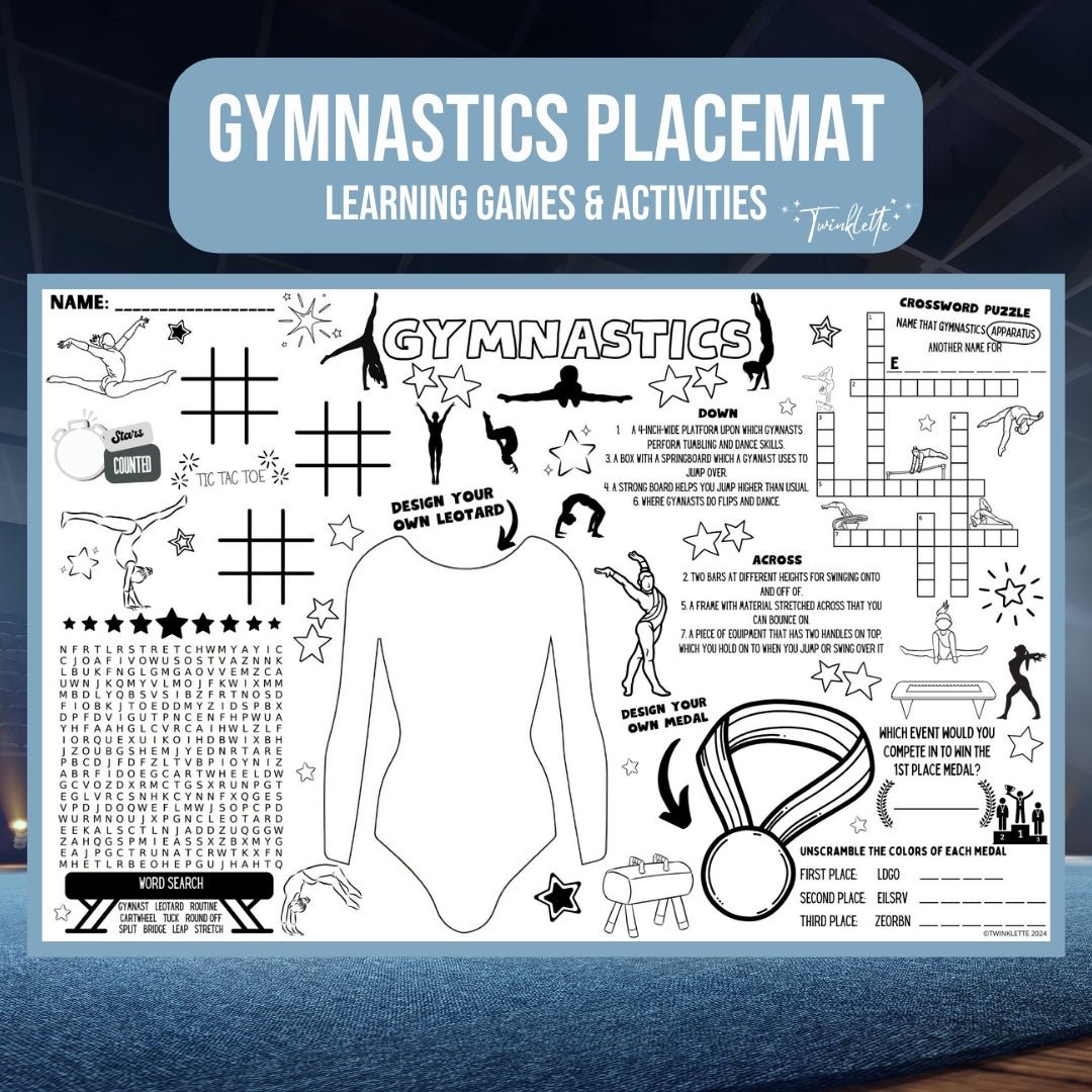 Gymnastics Placemat - Twinklette™