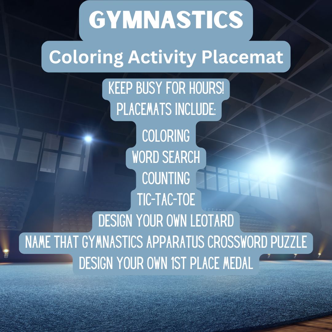 Gymnastics Placemat - Twinklette™