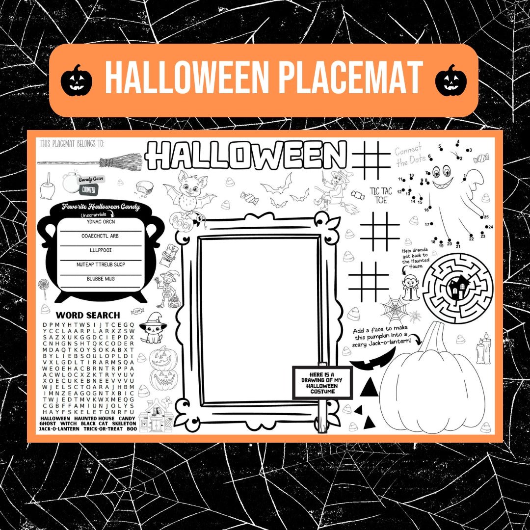 Halloween Placemat - Twinklette™