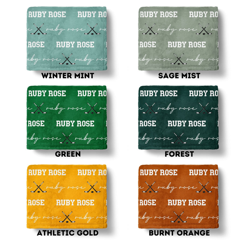 Hockey Baby Minky Blanket - Twinklette™