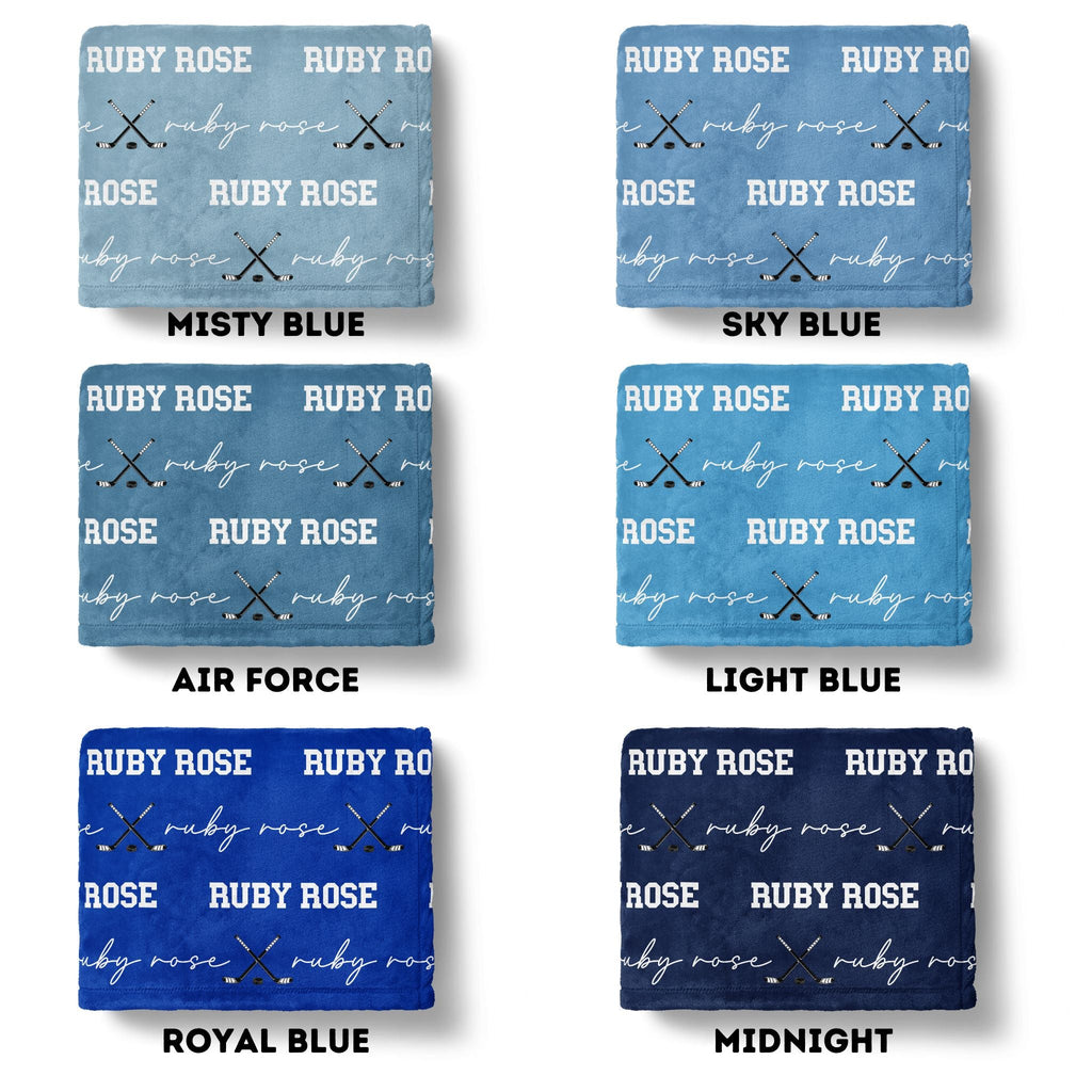 Hockey Baby Minky Blanket - Twinklette™