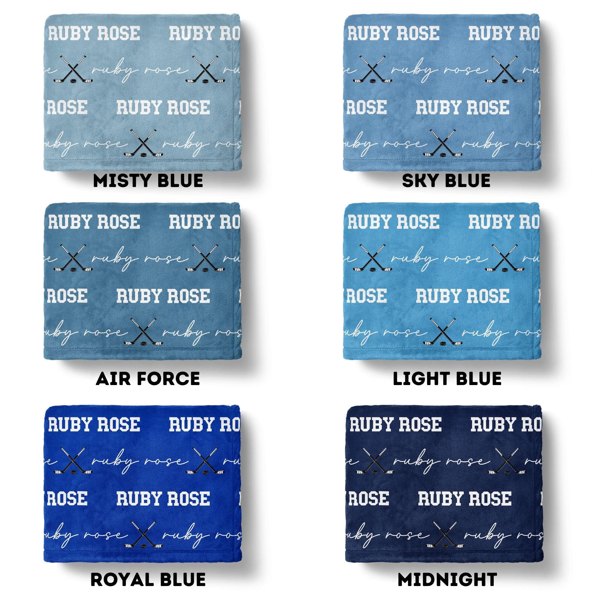 Hockey Baby Minky Blanket - Twinklette™