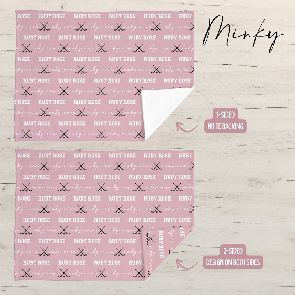 Hockey Baby Minky Blanket - Twinklette™