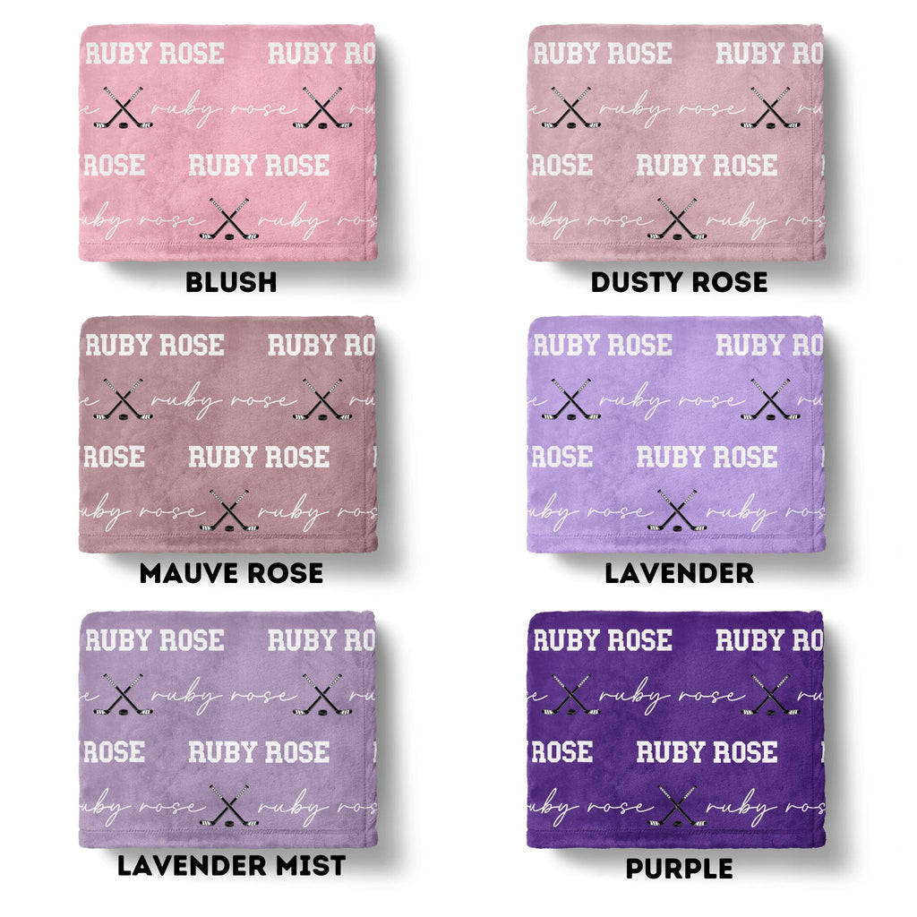 Hockey Baby Minky Blanket - Twinklette™