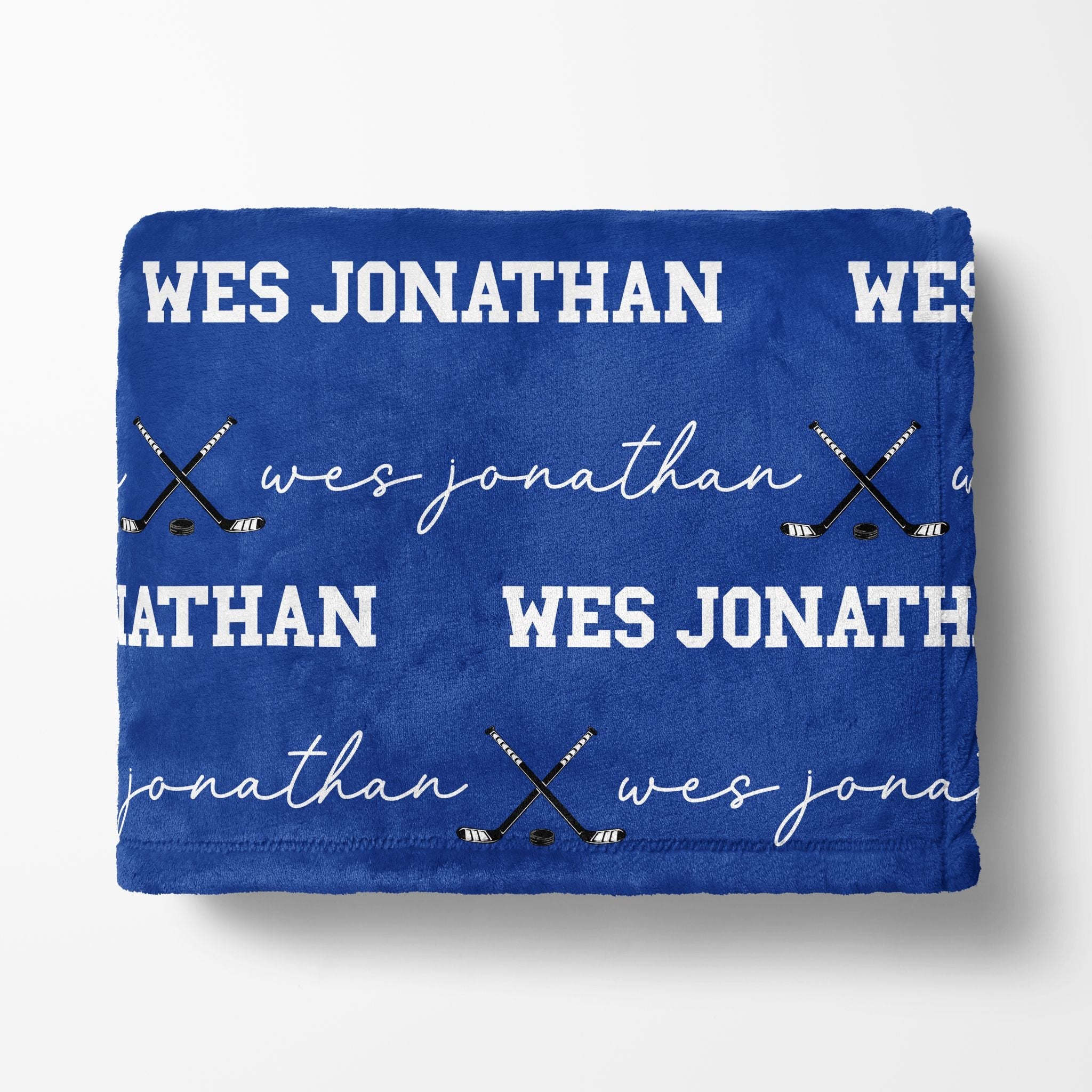 Hockey Name Blanket - Twinklette™