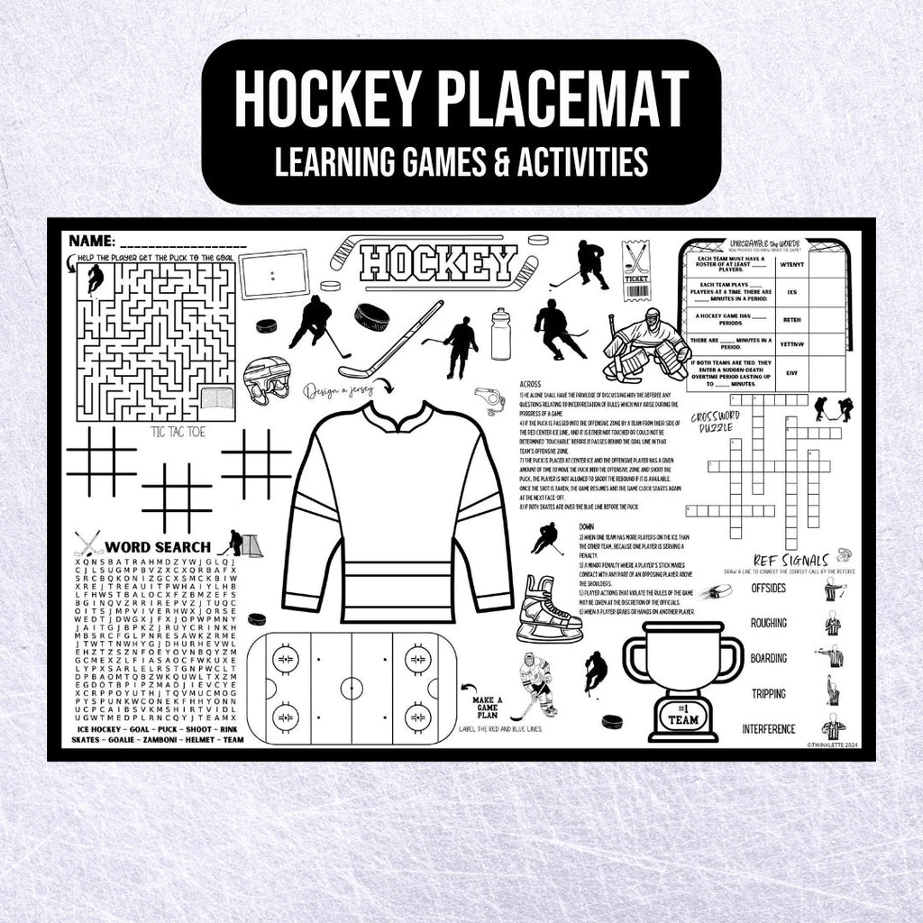 Hockey Placemat - Twinklette™