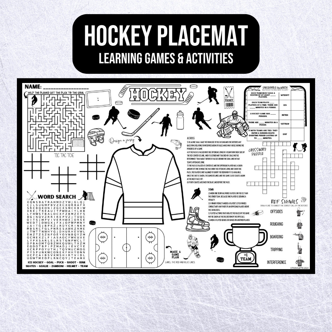 Hockey Placemat - Twinklette™