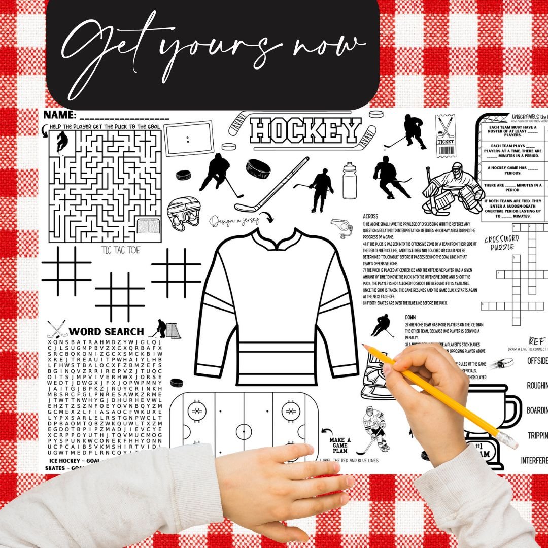 Hockey Placemat - Twinklette™